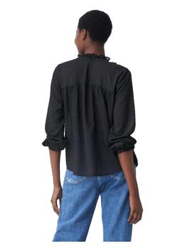 Blusa plumeti negra Salsa Jeans