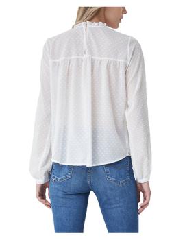 Blusa plumeti blanca Salsa Jeans