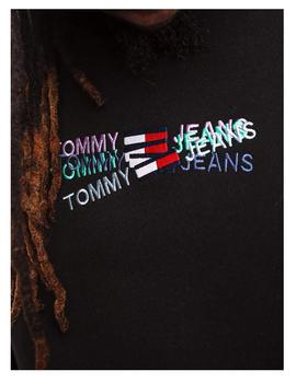 Sudadera seasonal straight logo Tommy Jeans