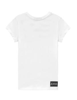 Camiseta institutional ss slim blanca Calvin Klein