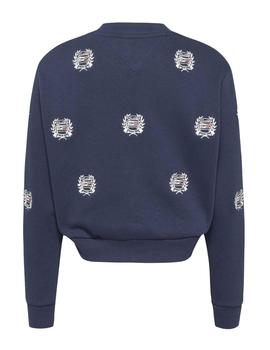Sudadera crop crest critter Tommy Jeans