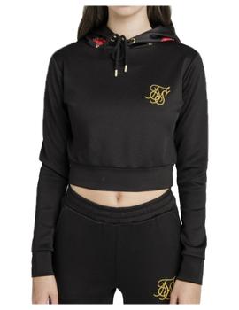 Sudadera majestic cropped track top Sik Silk