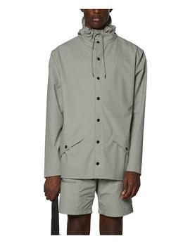 Chubasquero corto gris unisex Rains