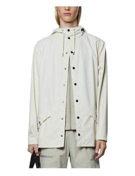 Chubasquero corto blanco unisex Rains