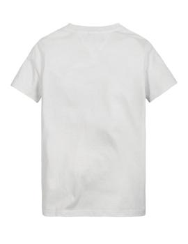 Camiseta tape artwork blanca Tommy Hilfiger