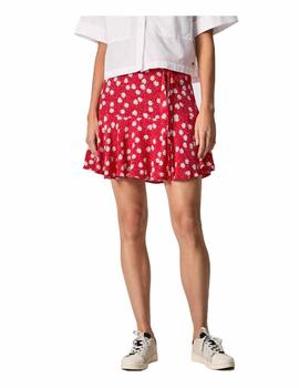 Minifalda estampado flores Katherine Pepe Jeans