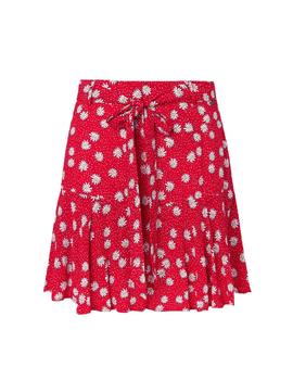 Minifalda estampado flores Katherine Pepe Jeans