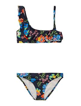 Bikini con volantes Flora Pepe Jeans