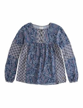 Blusa manga larga Sarina multi Pepe Jeans