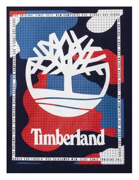 Camiseta logo cuadro azul Timberland
