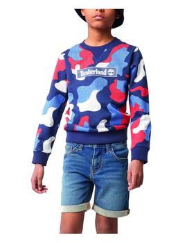 Sudadera camuflaje azul Timberland