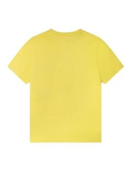 Camiseta logo original amarilla Timberland