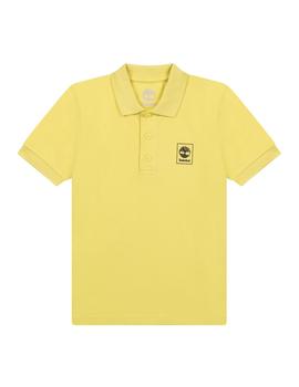 Polo logo amarillo Timberland