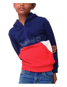 Sudadera tricolor azul Timberland