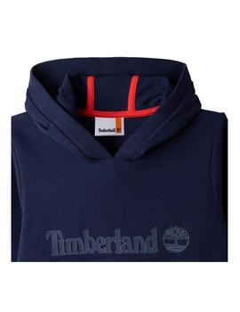 Sudadera tricolor azul Timberland