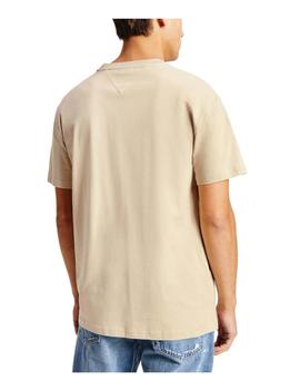 Camiseta tjm signature beige Tommy Hilfiger