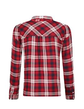 Camisa Tessa roja Pepe Jeans