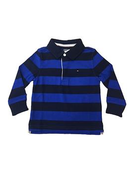 Polo Stripe Rugby azul Tommy Hilfiger