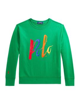 Sudadera efecto pintura Polo Ralphh Lauren