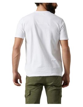 Camiseta blanca dibujo central Altonadock