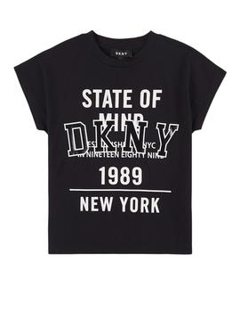 Camiseta MC Negro DKNY