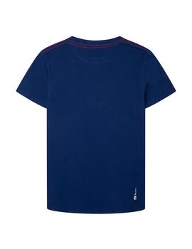 Camiseta Carlton azul marino Pepe Jeans