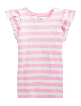 Blusa de rayas rosa Polo Ralph Lauren