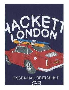 Camiseta Surf Car Tee Y Hackett