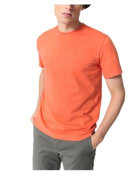 Camiseta Patch Label naranja  Ecoalf