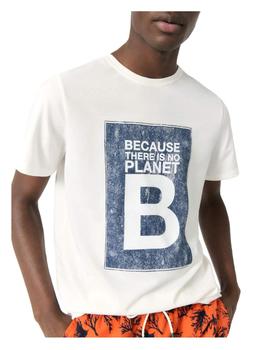 Camiseta Becare blanca Ecoalf