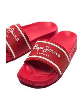 Sandalia pala logo Slider Boys Pepe Jeans