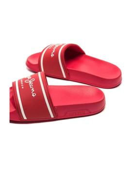 Sandalia pala logo Slider Boys Pepe Jeans