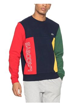 Sudadera color block Lacoste