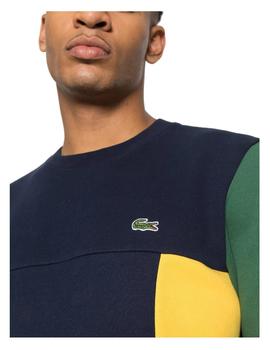 Sudadera color block Lacoste