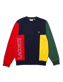 Sudadera color block Lacoste