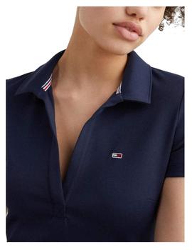 Vestido cuello polo Tommy Hilfiger