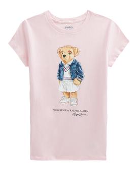 Camiseta rosa oso Polo Ralp Lauren