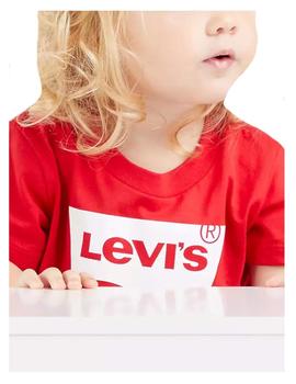 Camiseta rojo logo blanco Levi´s