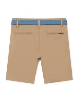 Pantalones chinos cortos con cinturón Hackett