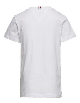 Camiseta Tropical Varsity blanco Tommy Hilfiger