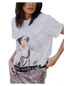 Camiseta unisex Milla Jovovich Be Happiness