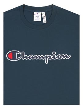 Camiseta Crewneck azul marino Champion