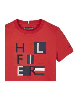 Camiseta con logo Tommy Hilfiger