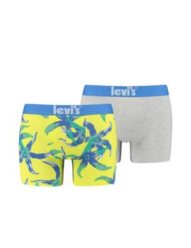 Boxer 2Pack palace blue/yellow Levís