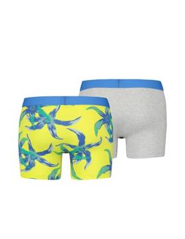 Boxer 2Pack palace blue/yellow Levís