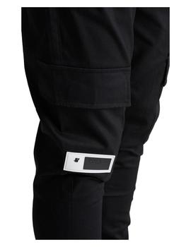 Pantalón Cargo Negro Sik Silk