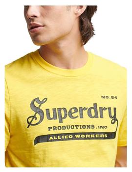 Camiseta vintage merch store Superdry