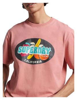 Camiseta vintage surf ranchero Superdry
