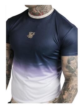 Camiseta s/s fade inset tape gym tee Sik Silk