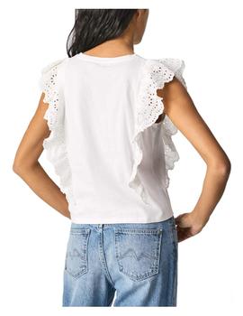 Camiseta Brunella blanca Pepe Jeans